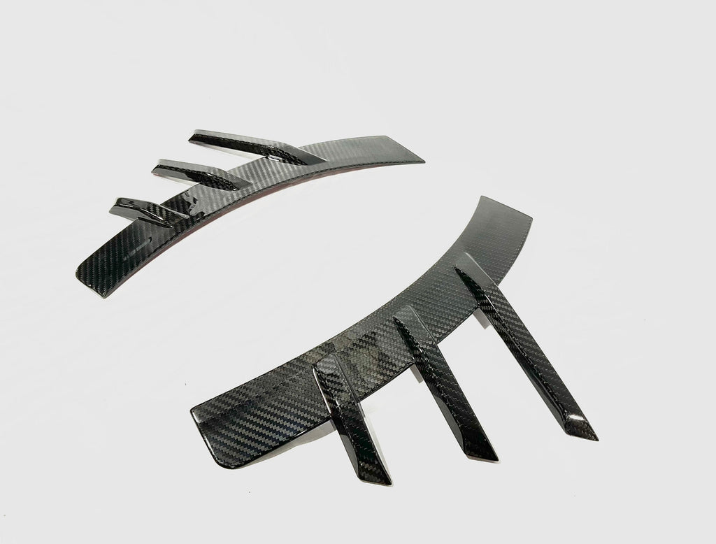 Kies Motorsports — alternate angle of Kies Carbon G87 M2 Dry Carbon Fiber Side Spats