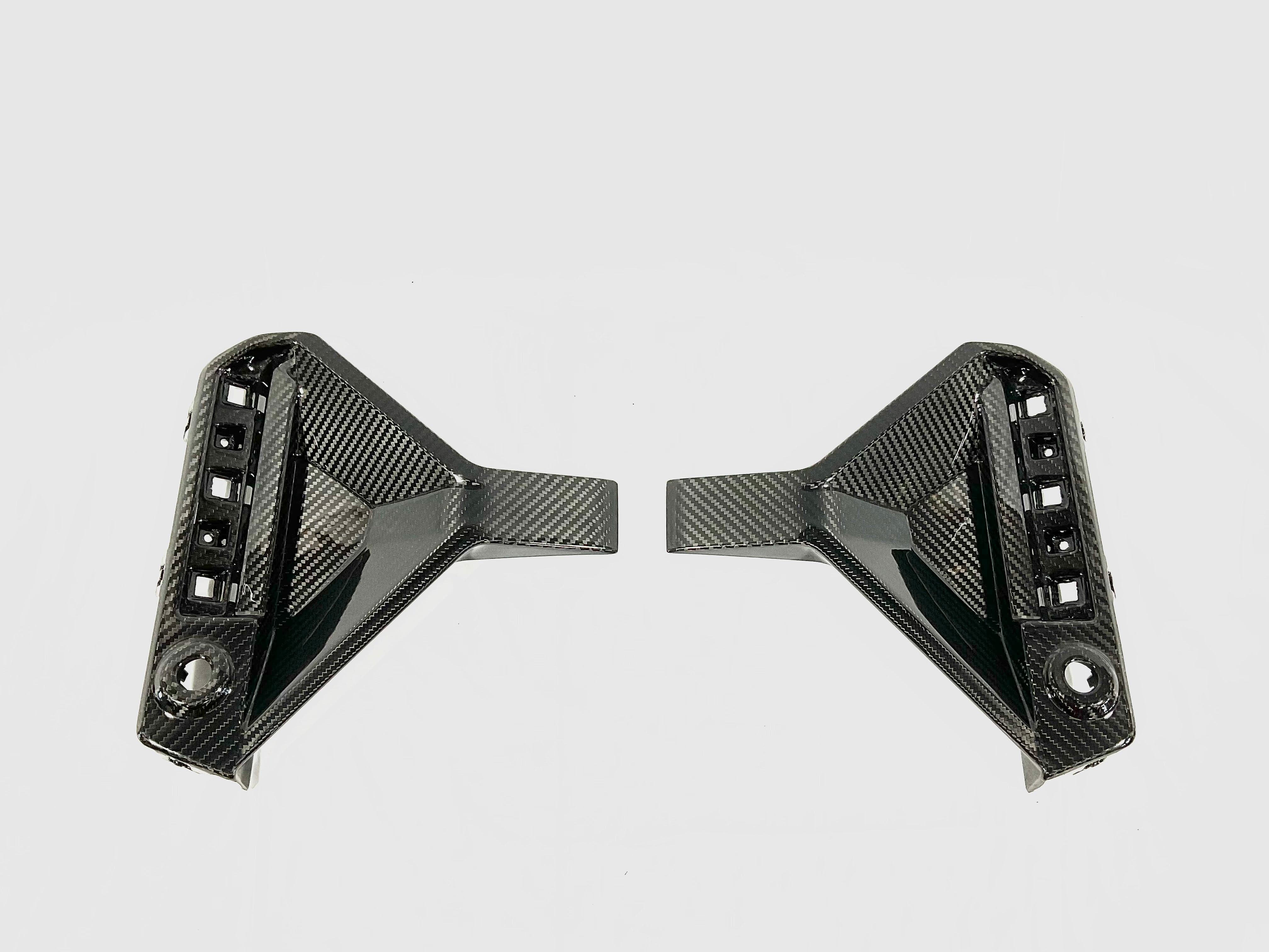 Kies Motorsports — front angle view of Kies Carbon G87 M2 Dry Carbon Fiber S-Style Rear Bumper Attachment Main image