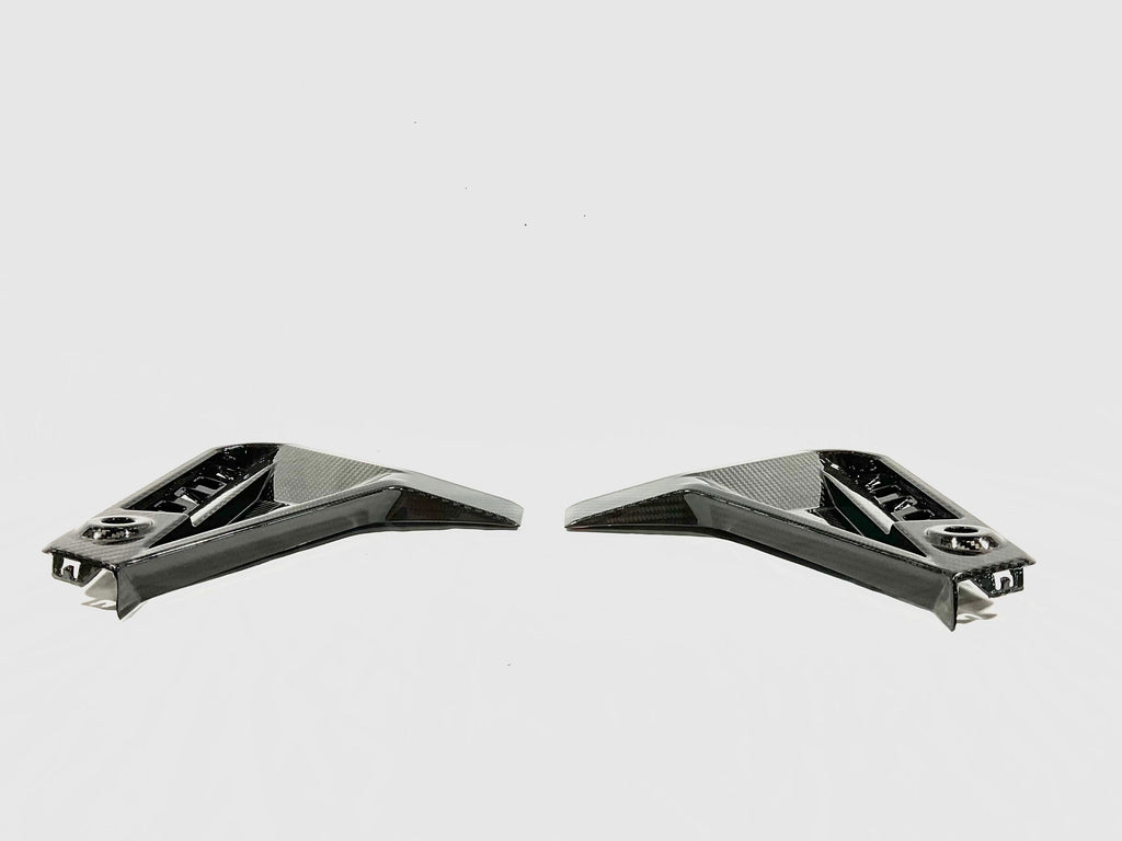 Kies Motorsports — rear angle view of Kies Carbon G87 M2 Dry Carbon Fiber S-Style Rear Bumper Attachment