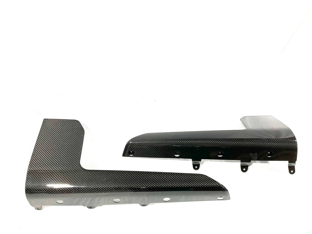 Kies Motorsports — additional view of Kies Carbon G87 M2 Dry Carbon Fiber Modern Performance Side Skirt with Wing