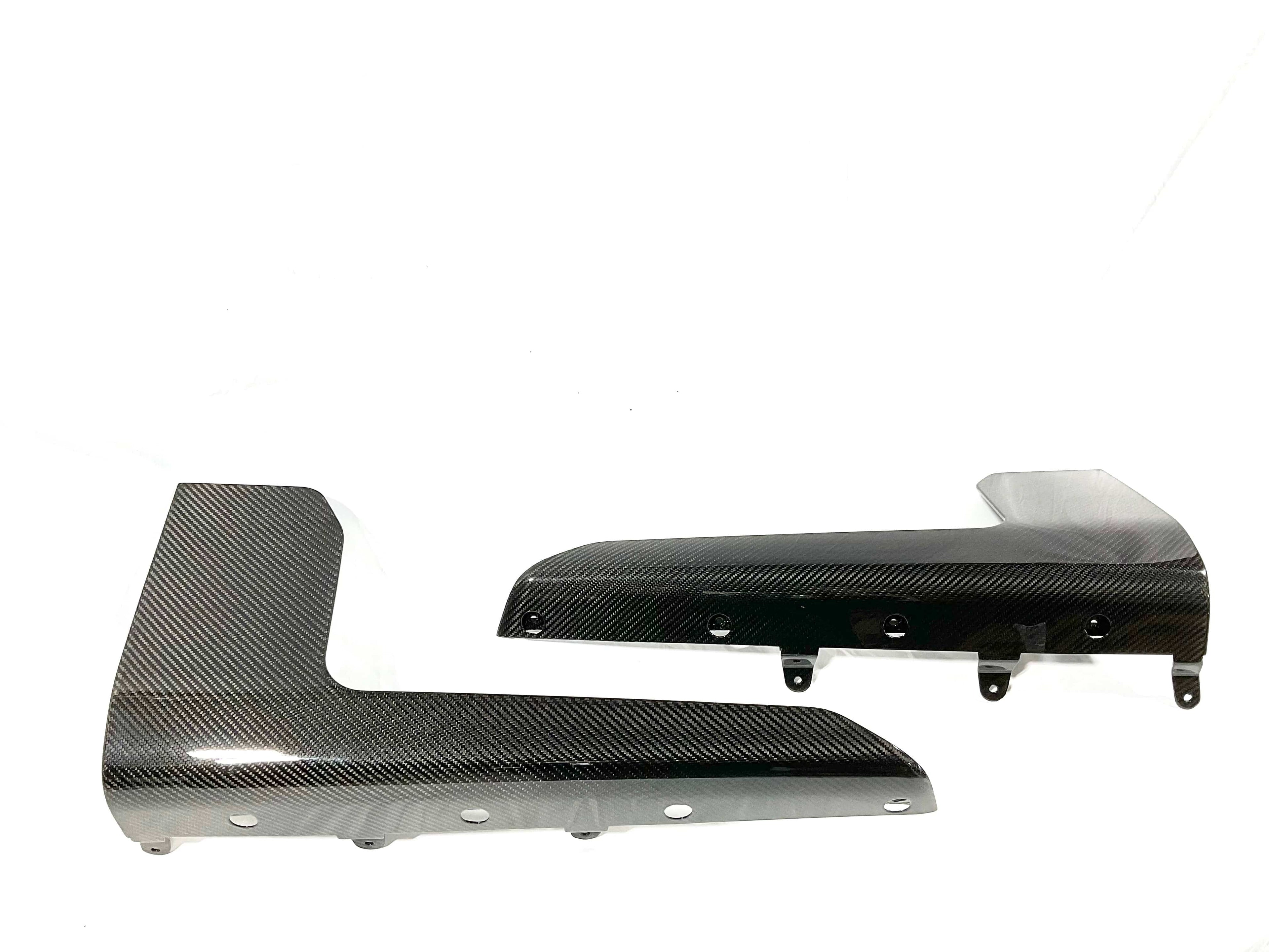 Kies Motorsports — additional view of Kies Carbon G87 M2 Dry Carbon Fiber Modern Performance Side Skirt with Wing
