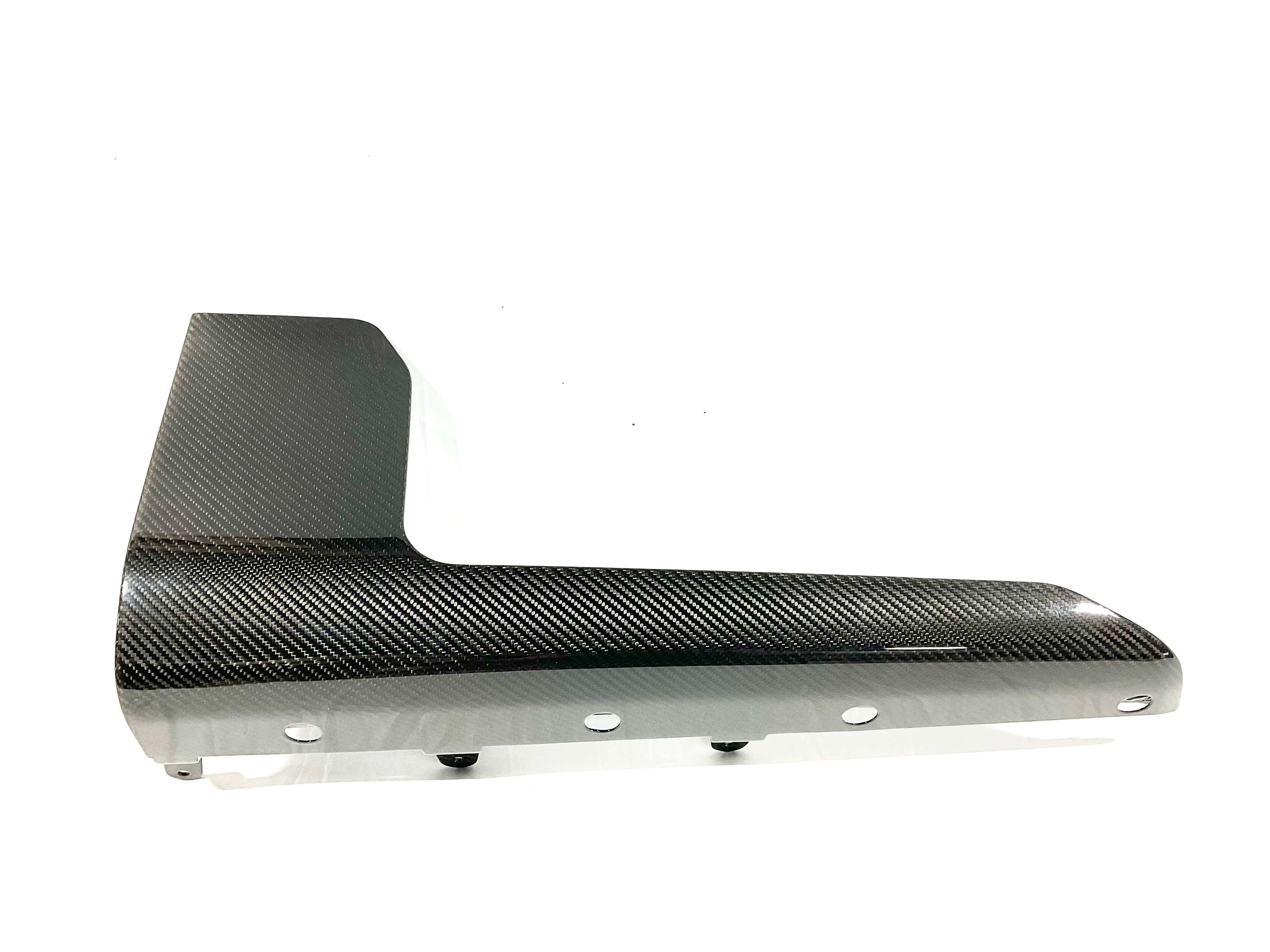 Kies Motorsports — alternate angle of Kies Carbon G87 M2 Dry Carbon Fiber Modern Performance Side Skirt with Wing