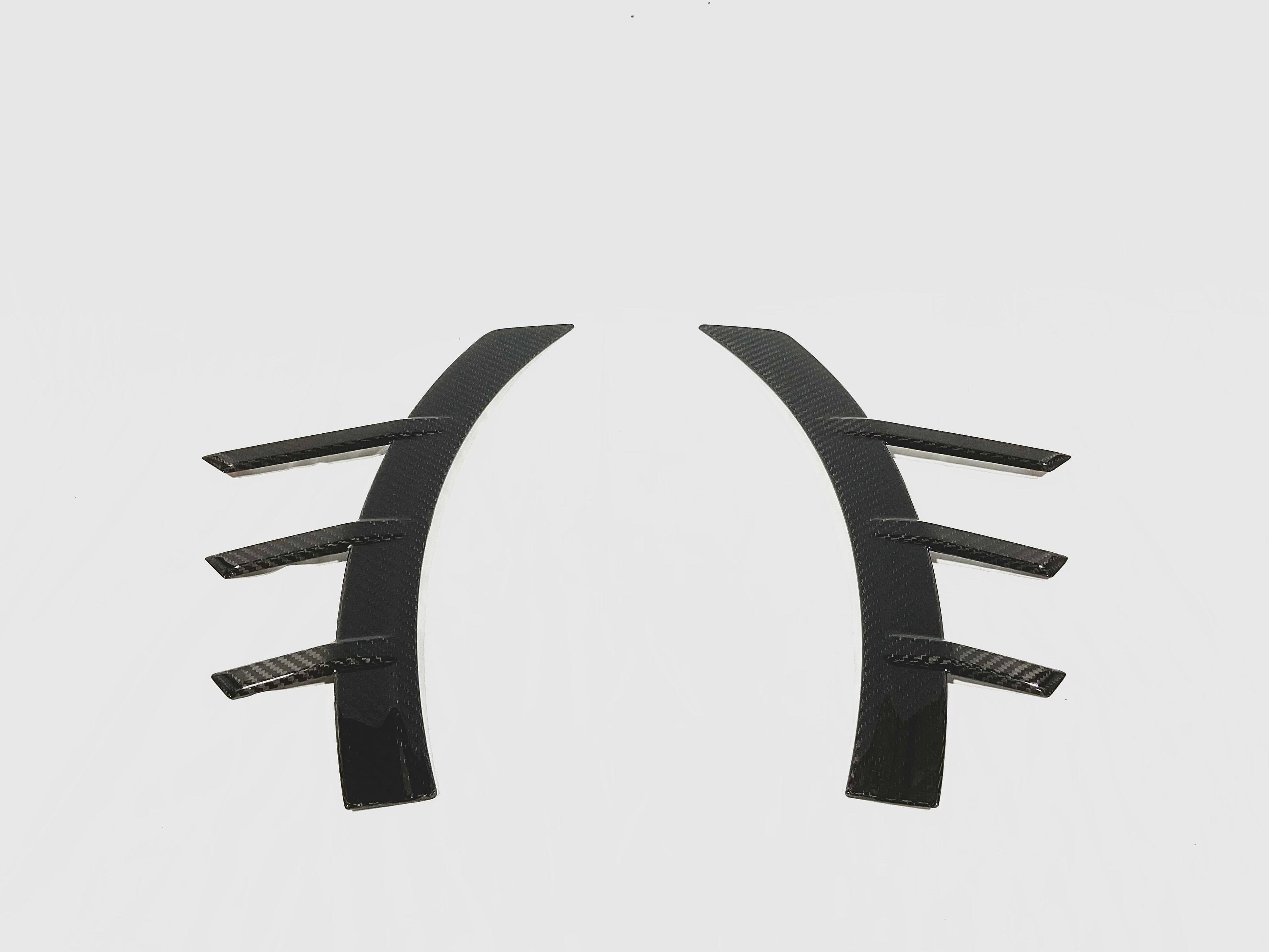 Kies Motorsports — side profile of Kies Carbon G87 M2 Dry Carbon Fiber Side Spats