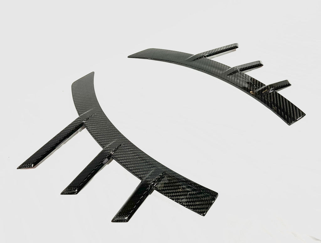 Kies Motorsports — packaging/product overview of Kies Carbon G87 M2 Dry Carbon Fiber Side Spats