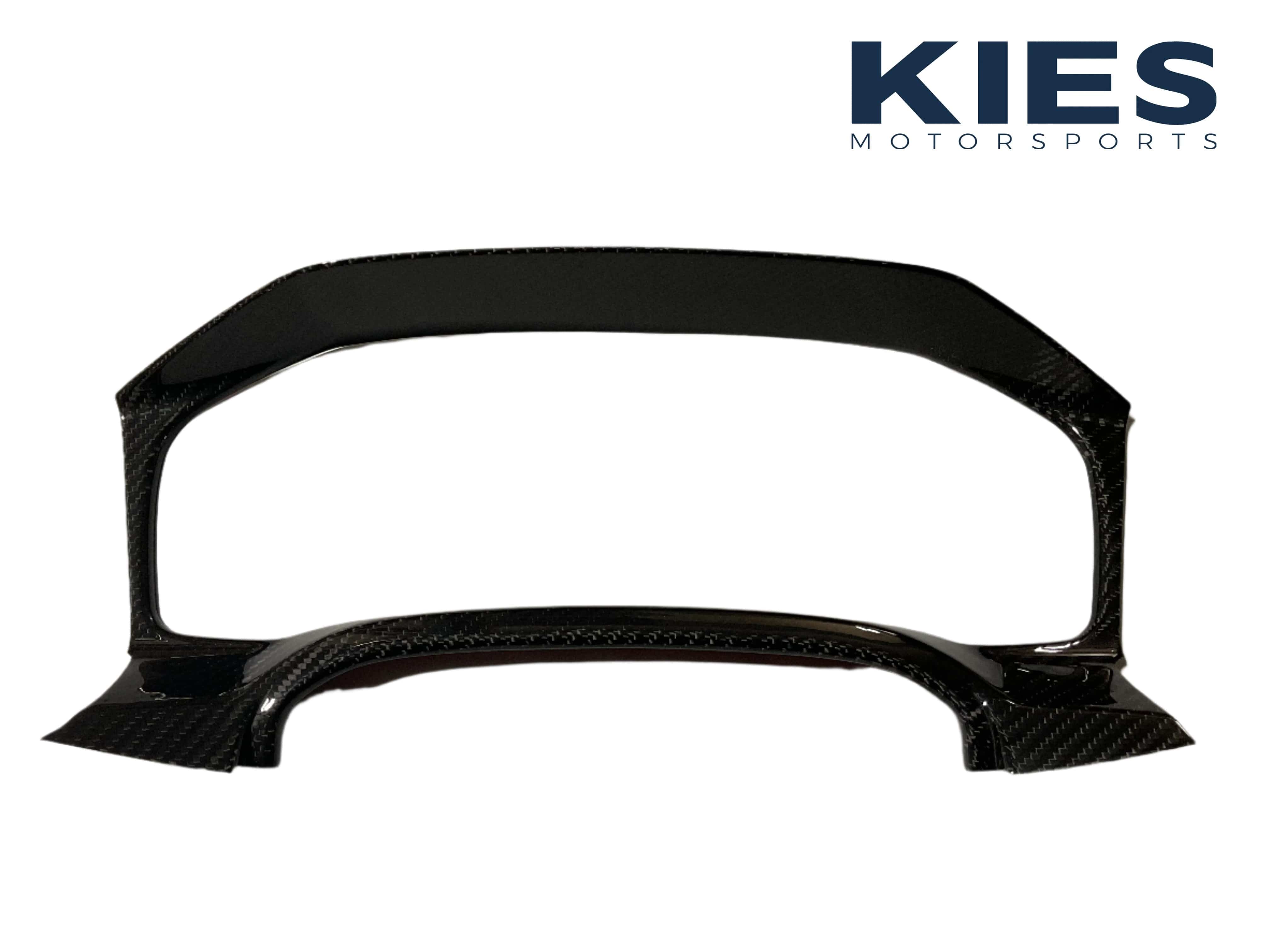 Kies Motorsports — Kies Carbon carbon fiber upgrade — Kies Carbon G8X Dry Carbon Fiber Gauge Cluster Surround Trim Main image