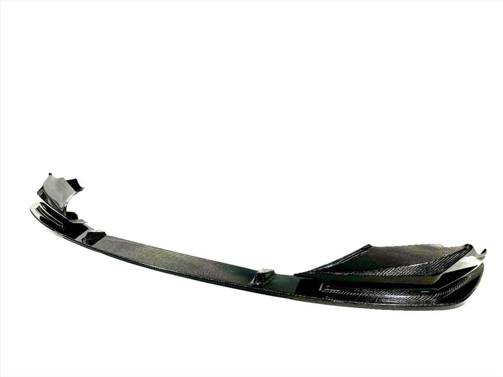 Kies Motorsports — close-up detail of Kies Carbon BMW F90 M5 (2021-2022) Carbon Fiber Front Lip