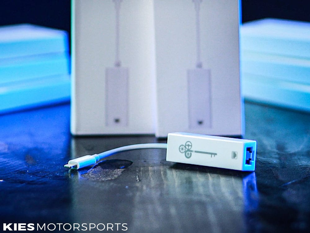 Kies-Motorsports Kies Motorsports Kies Ethernet Adapters for iPhone, Mac, Android and PC, to flash BM3, XDELETE and MORE! (USB C to Ethernet and Lightning to Ethernet)