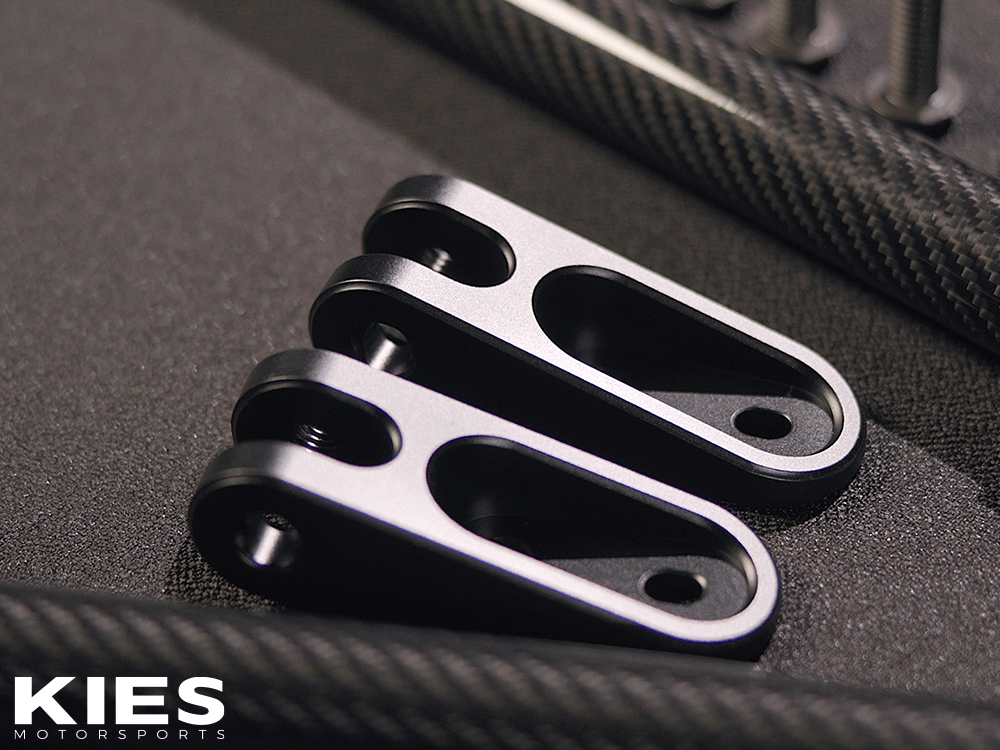 Kies Motorsports — side profile of KIES Executive Line G8x S58 Carbon Fiber Strut Brace | G80, G81 M3, G82, G83 M4, G87 M2