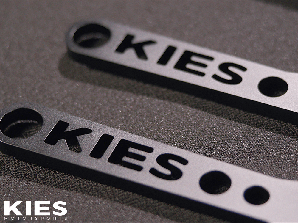 Kies Motorsports — installed on-vehicle shot of KIES Executive Line G8x S58 Carbon Fiber Strut Brace | G80, G81 M3, G82, G83 M4, G87 M2