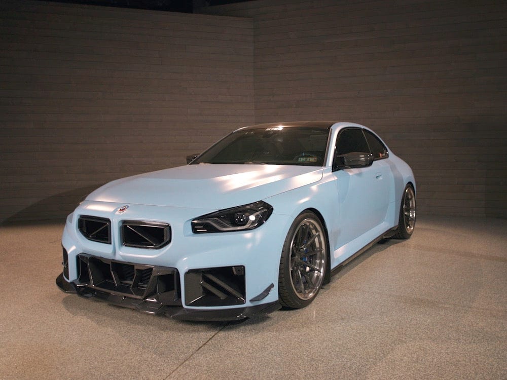 Kies-Motorsports Kies Motorsports Kies G87 M2 Dry Carbon Fiber 3 Piece Front Lip