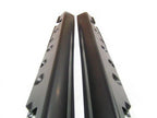 Kies Motorsports — front angle view of Kies Motorsports 1999-2005 BMW E46 Sedan "M3 Style" Side Skirts