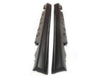 Kies Motorsports — installed on-vehicle shot of Kies Motorsports 1999-2005 BMW E46 Sedan "M3 Style" Side Skirts