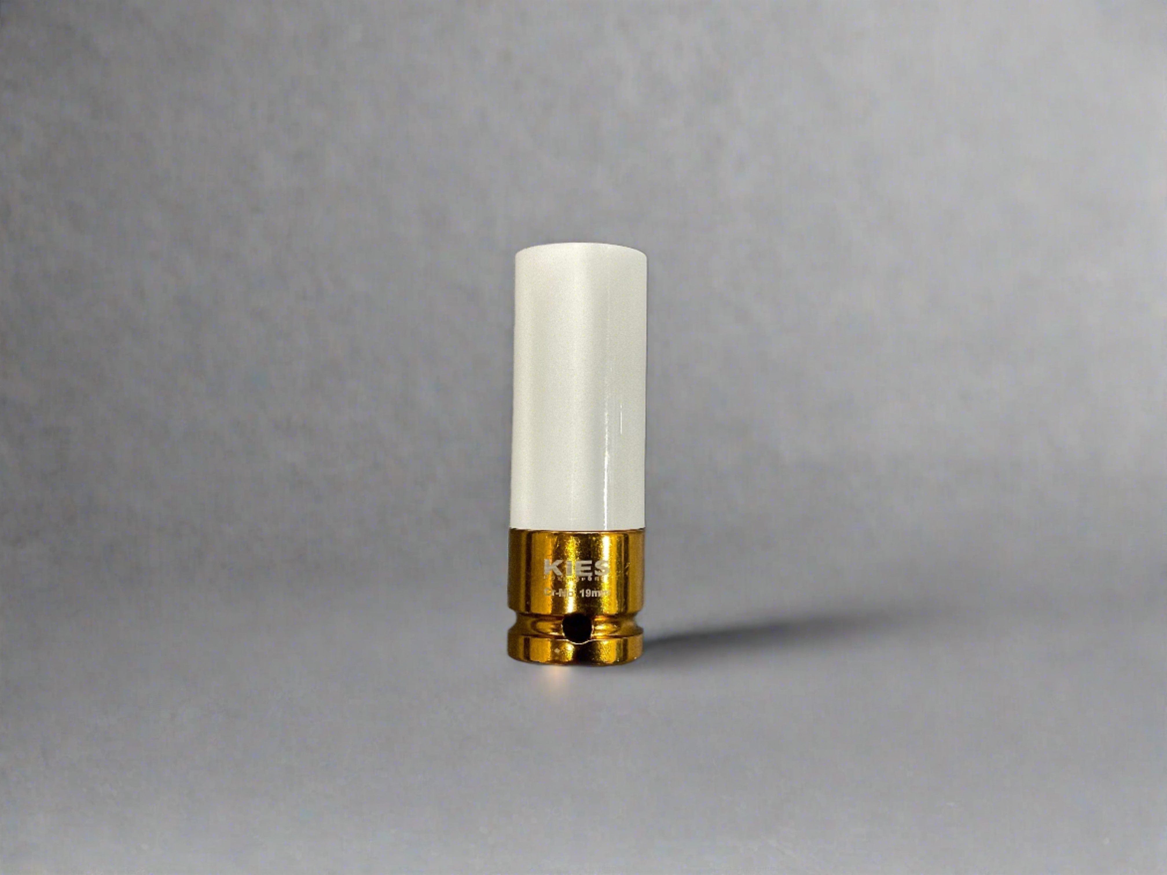 Kies Motorsports — 19mm thin-walled protective wheel socket with nylon sleeve on white background Main image