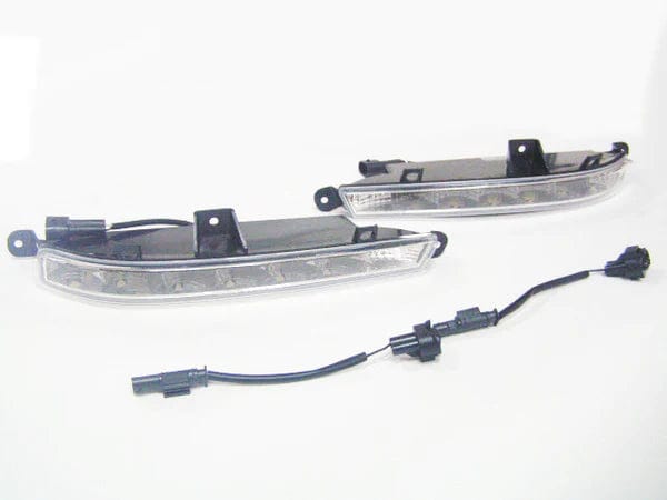 Kies Motorsports — close-up detail of Kies Motorsports 2007-2013 Mercedes Benz S Class W221 S63/S65 AMG Style Front Bumper W/ DRL