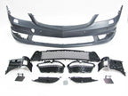Kies Motorsports — side profile of Kies Motorsports 2007-2013 Mercedes Benz S Class W221 S63/S65 AMG Style Front Bumper W/ DRL