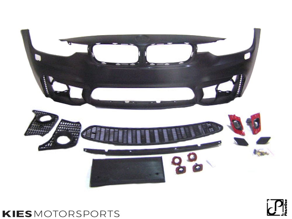 Kies-Motorsports Kies Motorsports Kies Motorsports 2012-2018 BMW 3 Series (F30 / F31) M3 Style Front Bumper Conversion No PDC / Yes I have fogs