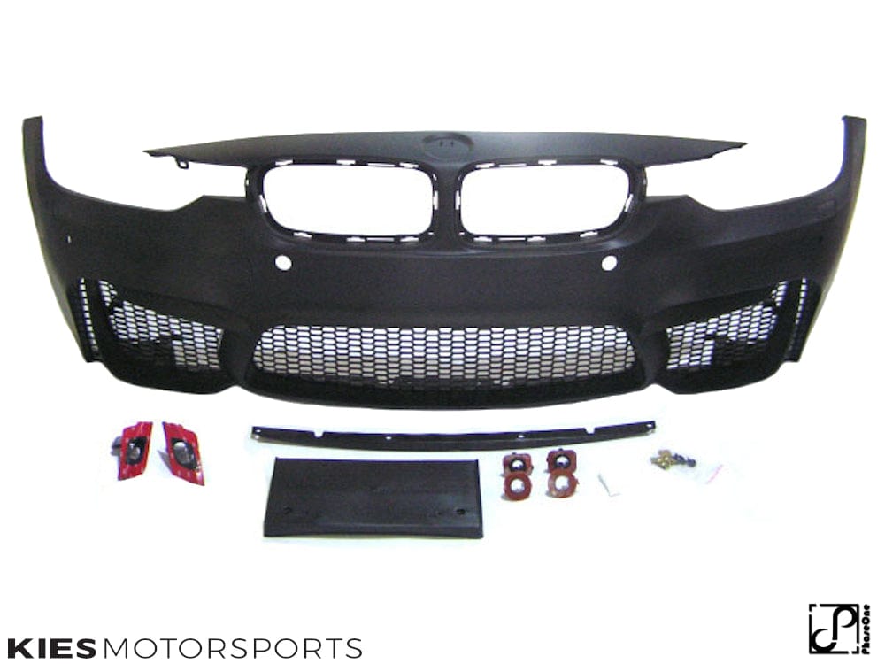 Kies-Motorsports Kies Motorsports Kies Motorsports 2012-2018 BMW 3 Series (F30 / F31) M3 Style Front Bumper Conversion Yes I have PDC / No fogs