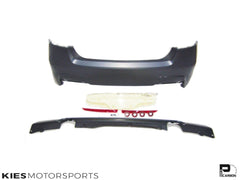 Kies-Motorsports Kies Motorsports Kies Motorsports 2012-2018 BMW 3 Series (F30) M Sport Style Rear Bumper Conversion