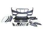 Kies Motorsports — Mercedes-Benz W212 E63 AMG Style front bumper, full product view on white background, W212 fitment