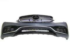 Kies-Motorsports Kies Motorsports Kies Motorsports 2014-2016 Mercedes Benz E Class W212 E63 AMG Style Front Bumper W/O PDC