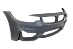 Kies Motorsports — rear angle view of Kies Motorsports 2015-2020 BMW F8X M3 M4 EURO Spec Front Bumper Cover