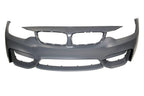 Kies Motorsports — installed on-vehicle shot of Kies Motorsports 2015-2020 BMW F8X M3 M4 EURO Spec Front Bumper Cover