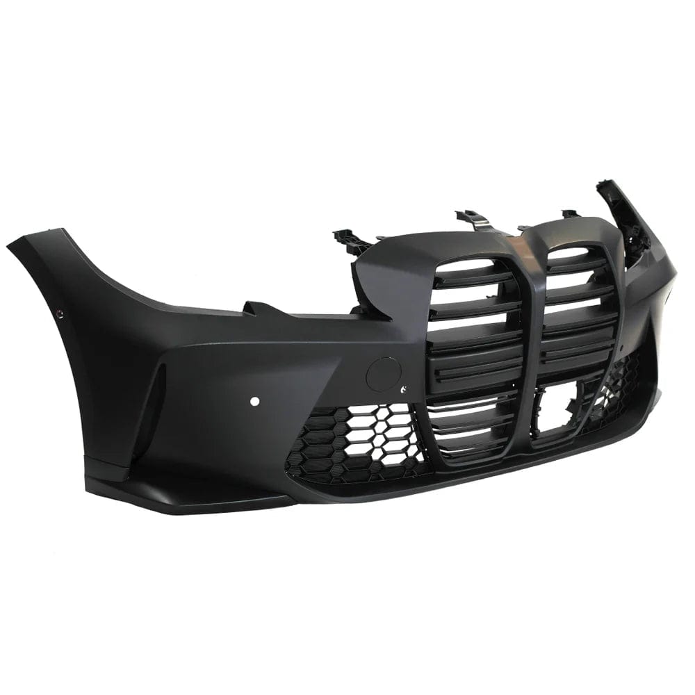 Kies Motorsports — close-up detail of Kies Motorsports 2019-2021 BMW PRE-LCI G20 BMW 3 Series, "M3 Style" Front Bumper