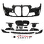 Kies Motorsports — front angle view of Kies Motorsports 2019-2021 BMW PRE-LCI G20 BMW 3 Series, "M3 Style" Front Bumper