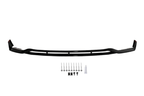 Kies Motorsports — BMW G30 front lip splitter, installed on vehicle, rear three-quarter view, G30