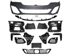 Kies Motorsports — BMW G30 front bumper, full product view on white background, G30 fitment