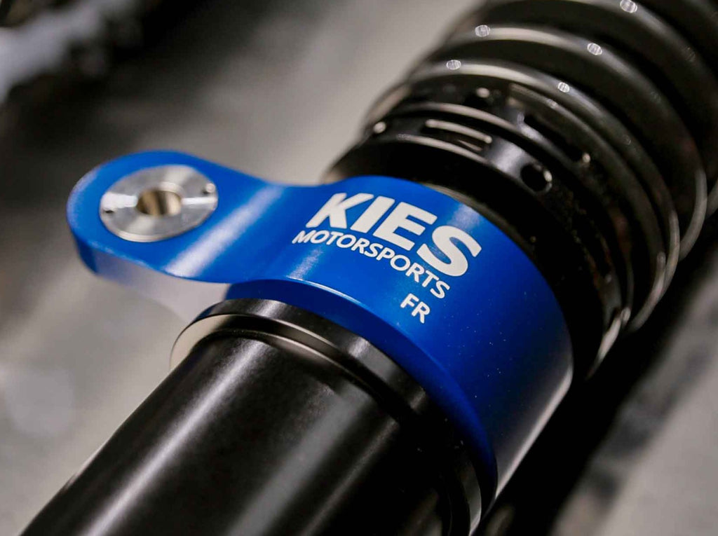 Kies Motorsports — front angle view of Kies Motorsports 2021+ BMW G8X xDrive Coilovers for the M3 and M4