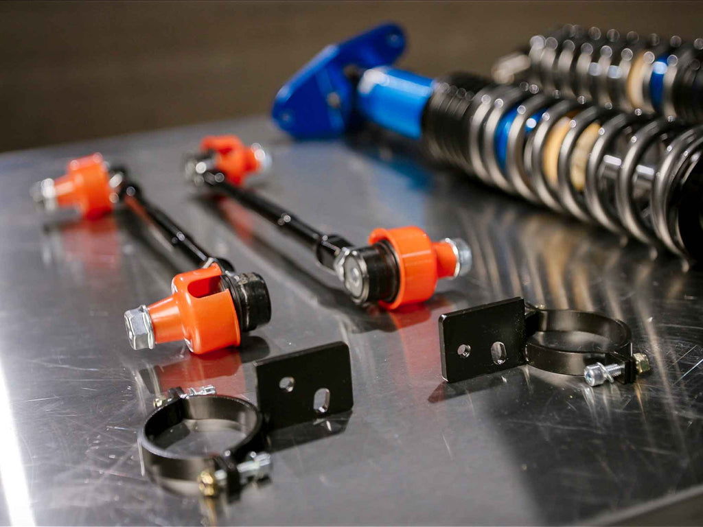 Kies Motorsports — detailed texture shot of Kies Motorsports 2021+ BMW G8X xDrive Coilovers for the M3 and M4