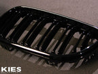 Kies Motorsports — Kies black grille close-up detail showing injection-molded ABS construction