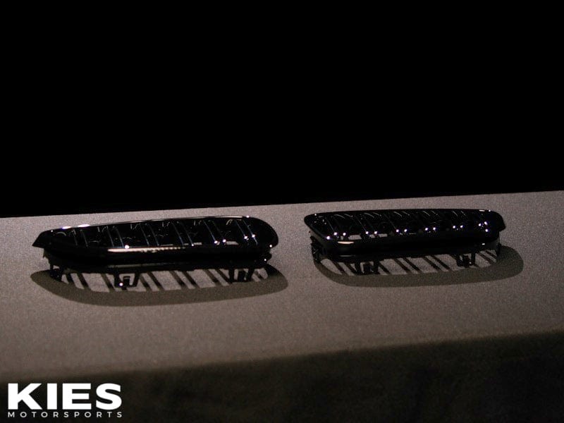 Kies Motorsports — Kies dual slat grille profile view showing slat spacing and depth on BMW 2-Series