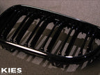 Kies Motorsports — Kies F22 kidney grille rear view showing OEM clip mounting points