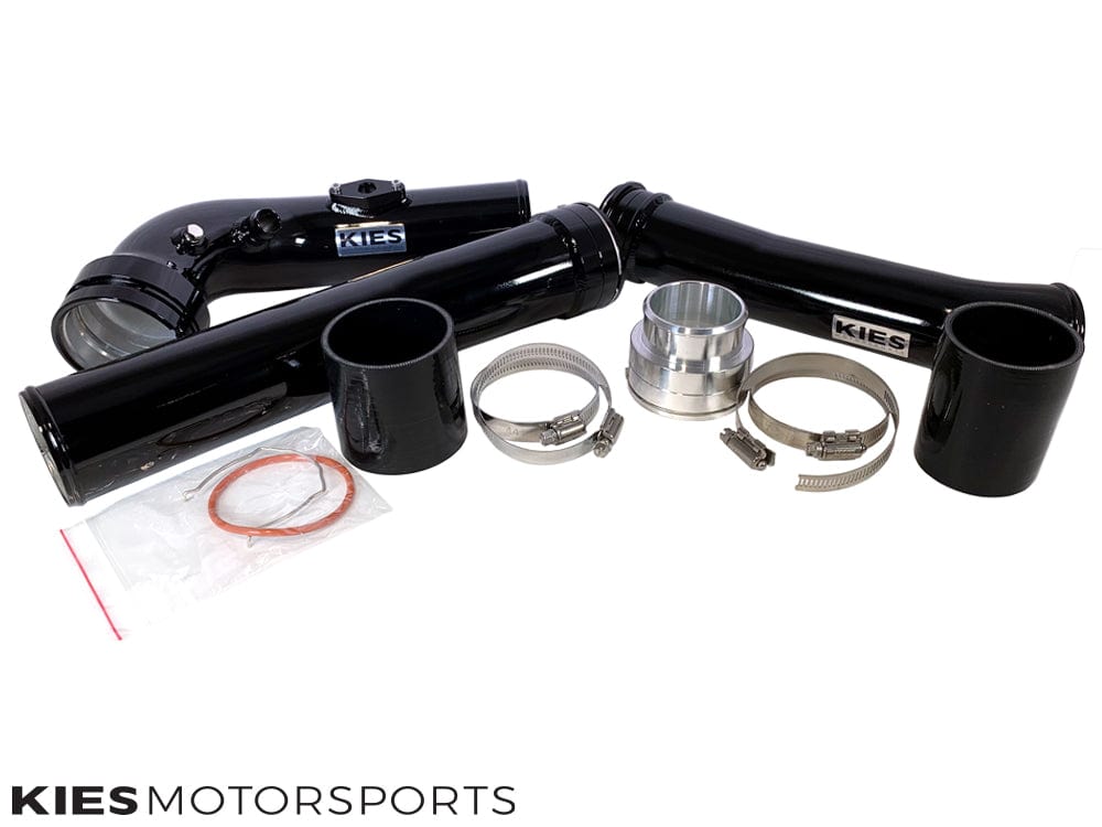 Kies Motorsports — BMW F10 N20 charge pipe and boost pipe combo kit on white background
