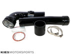 Kies Motorsports — Kies N20 charge pipe installed in BMW F10 528i engine bay