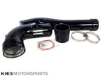 Kies Motorsports — Kies N20 boost pipe with silicone couplers and stainless T-bolt clamps