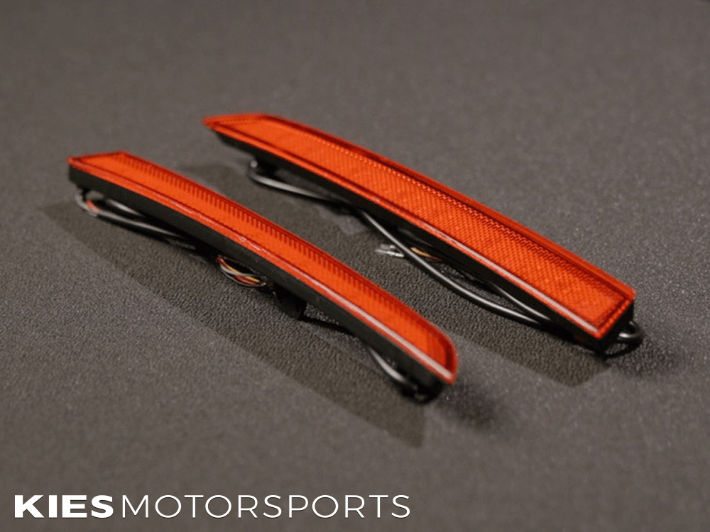 Kies Motorsports — Kies Motorsports reflectors — Kies Motorsports BMW F30 M Sport Rear Reflectors Main image