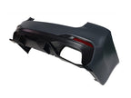 Kies Motorsports — BMW G30 rear diffuser, texture and weave close-up, G30 front lip