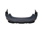 Kies Motorsports — BMW G30 rear diffuser, OEM comparison showing upgrade difference, G30