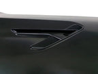 Kies Motorsports — BMW G30 M5 Style fender with side vent, close-up detail of finish and mounting points, G30