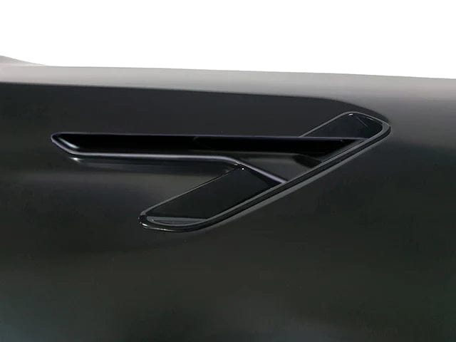 Kies Motorsports — BMW G30 M5 Style fender with side vent, close-up detail of finish and mounting points, G30