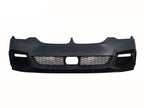 Kies Motorsports — Kies G30 front lip installed on BMW 5-Series M Sport bumper front view