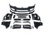 Kies Motorsports — G30 5-Series M Performance-style front lip 3-piece set on white background