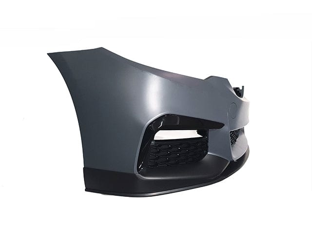 Kies Motorsports — Kies G30 LCI lip side profile installed showing ground clearance and stance