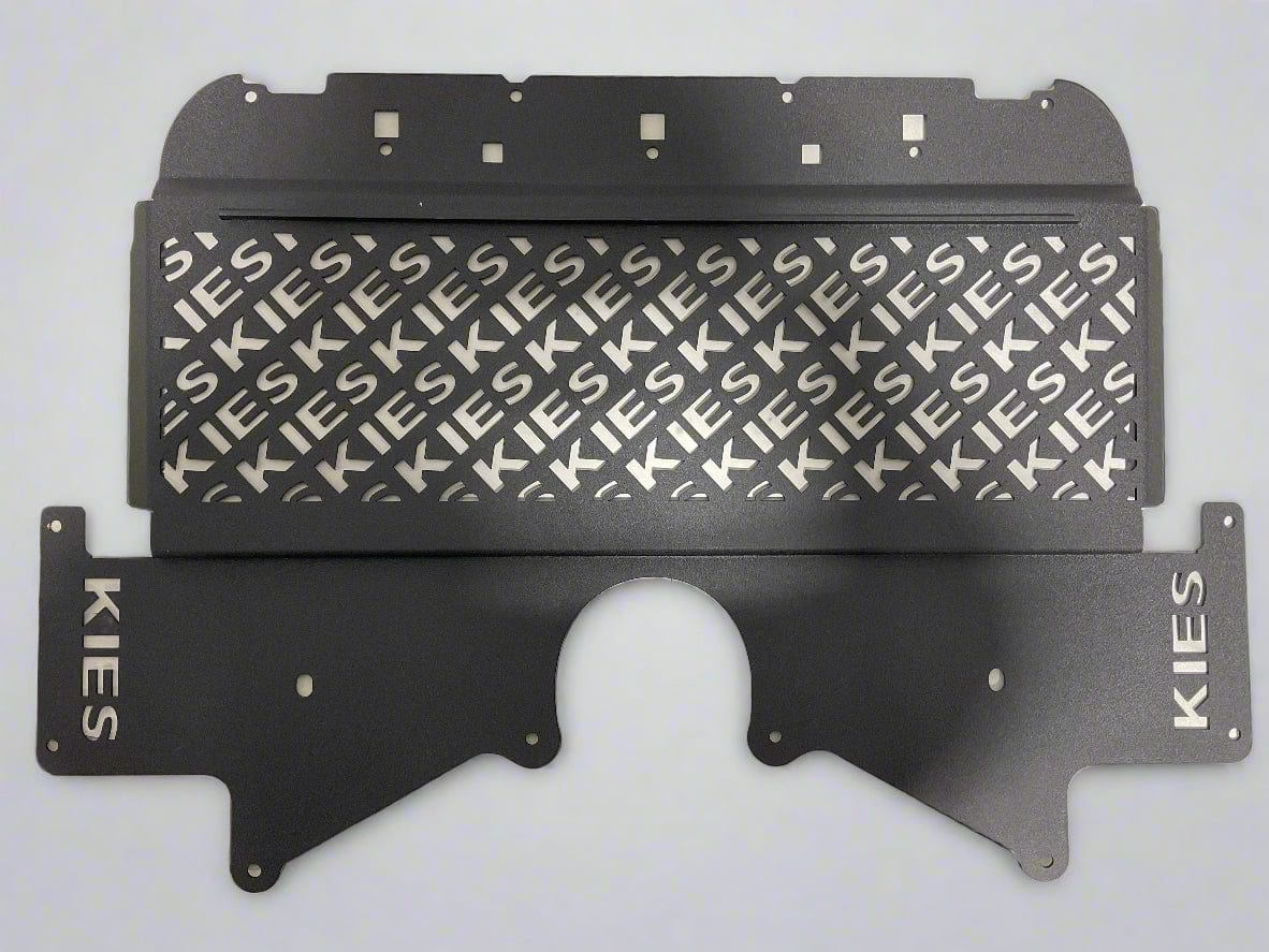 Kies Motorsports — close-up detail of Kies Motorsports BMW G8x Skid Plate