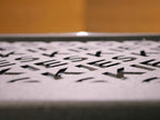 Kies Motorsports — detailed texture shot of Kies Motorsports BMW G8x Skid Plate