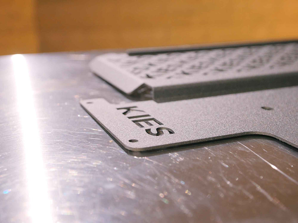Kies Motorsports — front close-up of Kies Motorsports BMW G8x Skid Plate