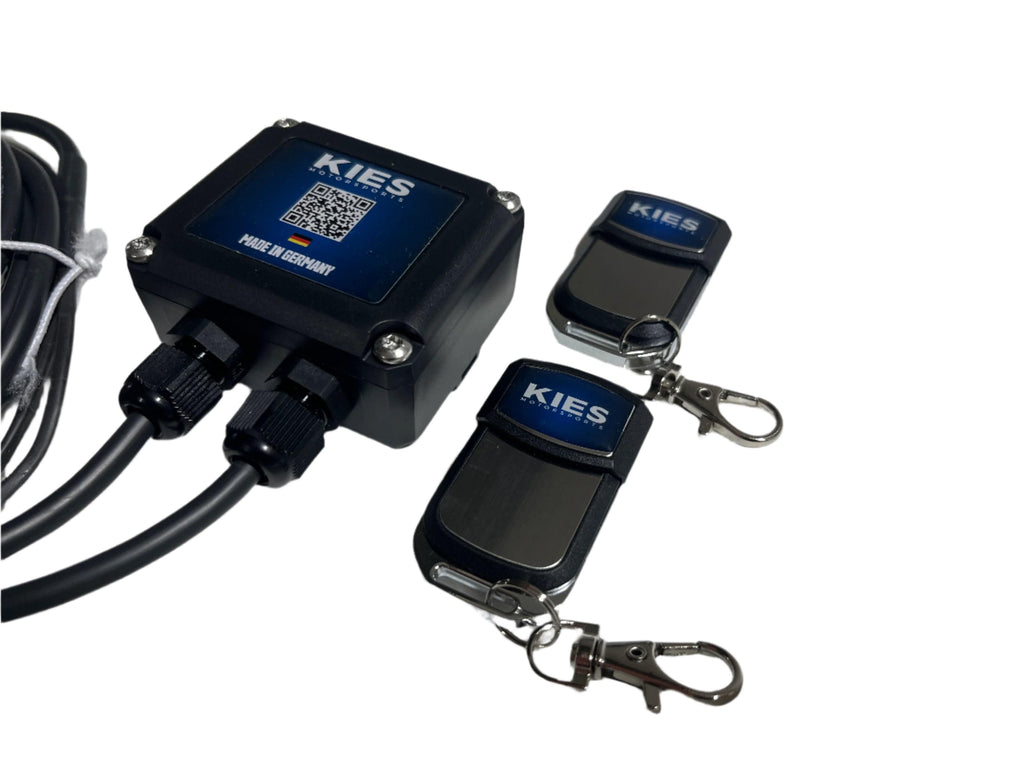 Kies Motorsports — installed on-vehicle shot of Kies Valve Controller for BMW F / G Series